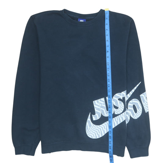 Mens UK Size M Nike Black Pullover Sweatshirt