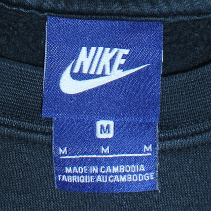 Mens UK Size M Nike Black Pullover Sweatshirt