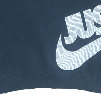 Mens UK Size M Nike Black Pullover Sweatshirt