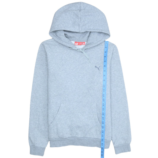 Womens UK Size 16 PUMA Grey Pullover Hoodie