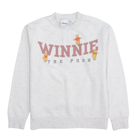 Womens UK Size 2XS Disney Grey Pullover Sweatshirt