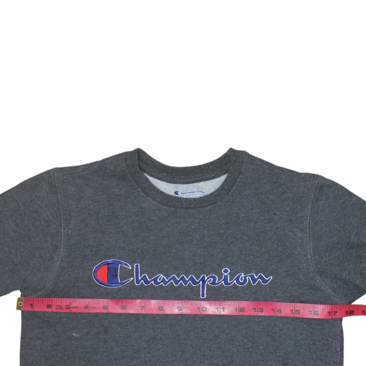 Mens UK Size M Champion Grey Pullover Sweatshirt