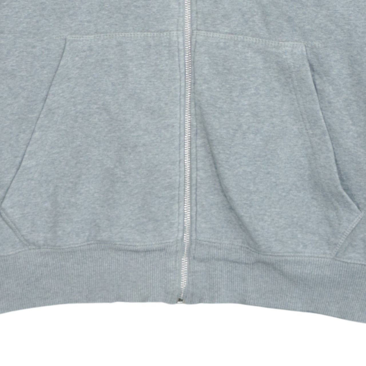 Mens UK Size L Nike Grey Full Zip Hoodie