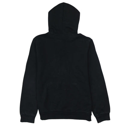 Puma Boys Black Pullover Hoodie 13-14 Years Fleece Hooded Sweatshirt