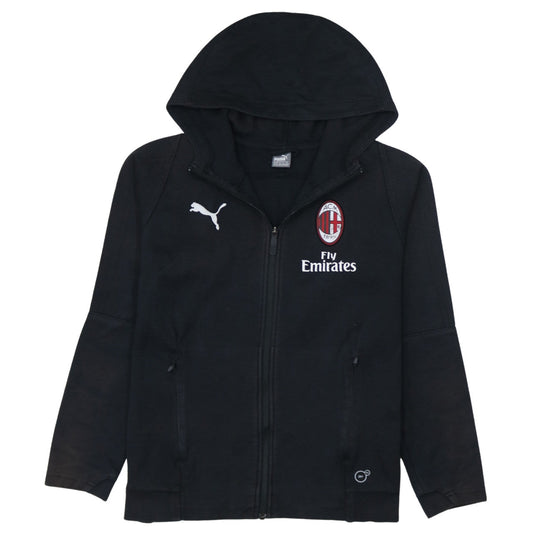 Boys UK Size 13-14 Years PUMA Black Full Zip Hoodie