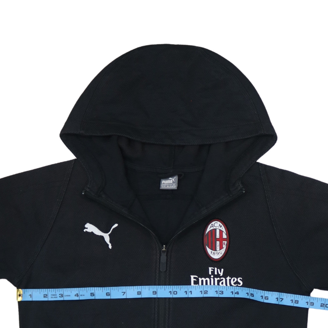 Boys UK Size 13-14 Years PUMA Black Full Zip Hoodie