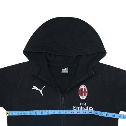 Boys UK Size 13-14 Years PUMA Black Full Zip Hoodie