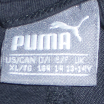 Boys UK Size 13-14 Years PUMA Black Full Zip Hoodie