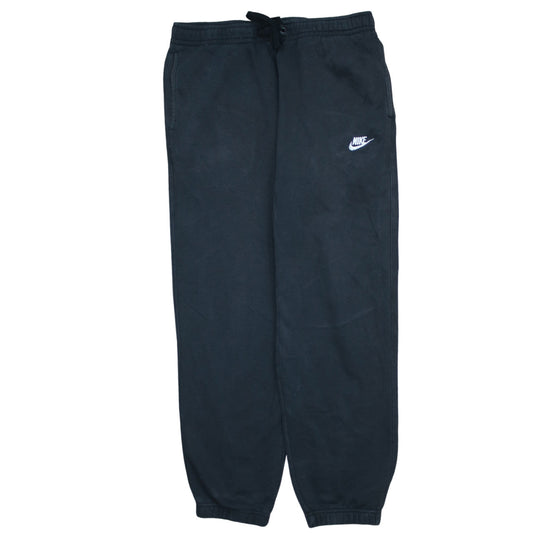 Mens UK Size M Nike Regular Fit Sweatpants Black Trousers