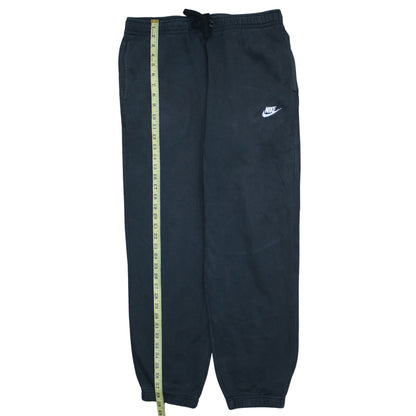Mens UK Size M Nike Regular Fit Sweatpants Black Trousers
