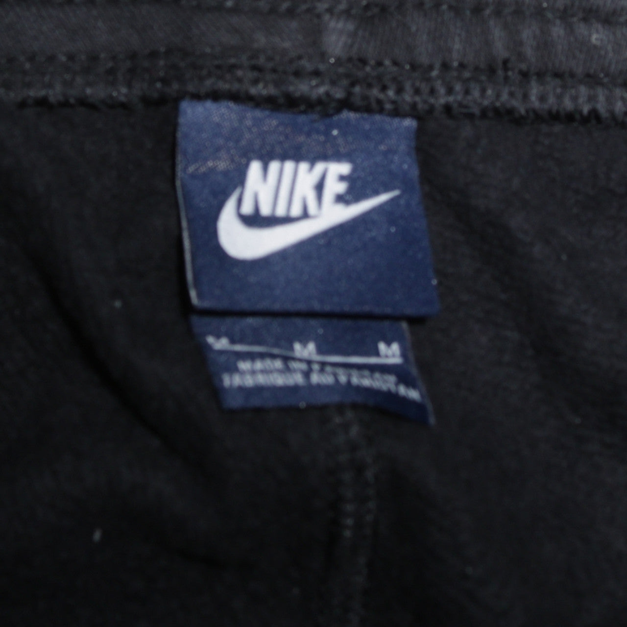 Mens UK Size M Nike Regular Fit Sweatpants Black Trousers