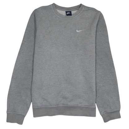 Mens UK Size S Nike Grey Pullover Sweatshirt