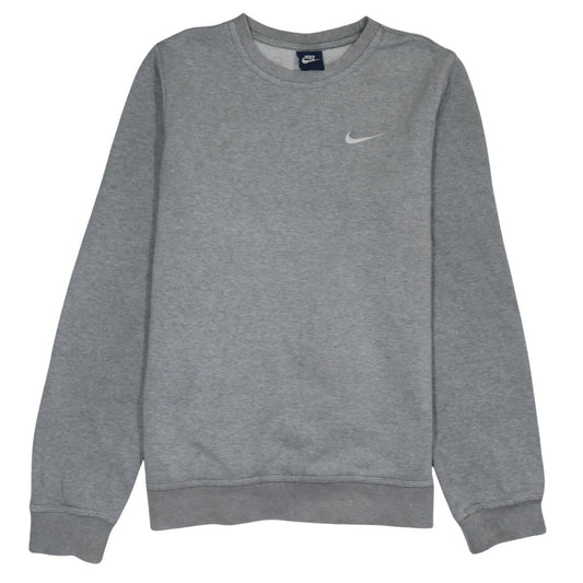 Mens UK Size S Nike Grey Pullover Sweatshirt