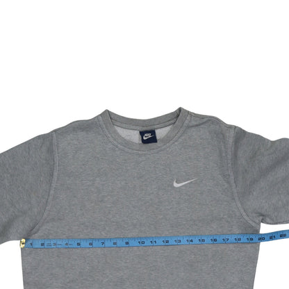 Mens UK Size S Nike Grey Pullover Sweatshirt