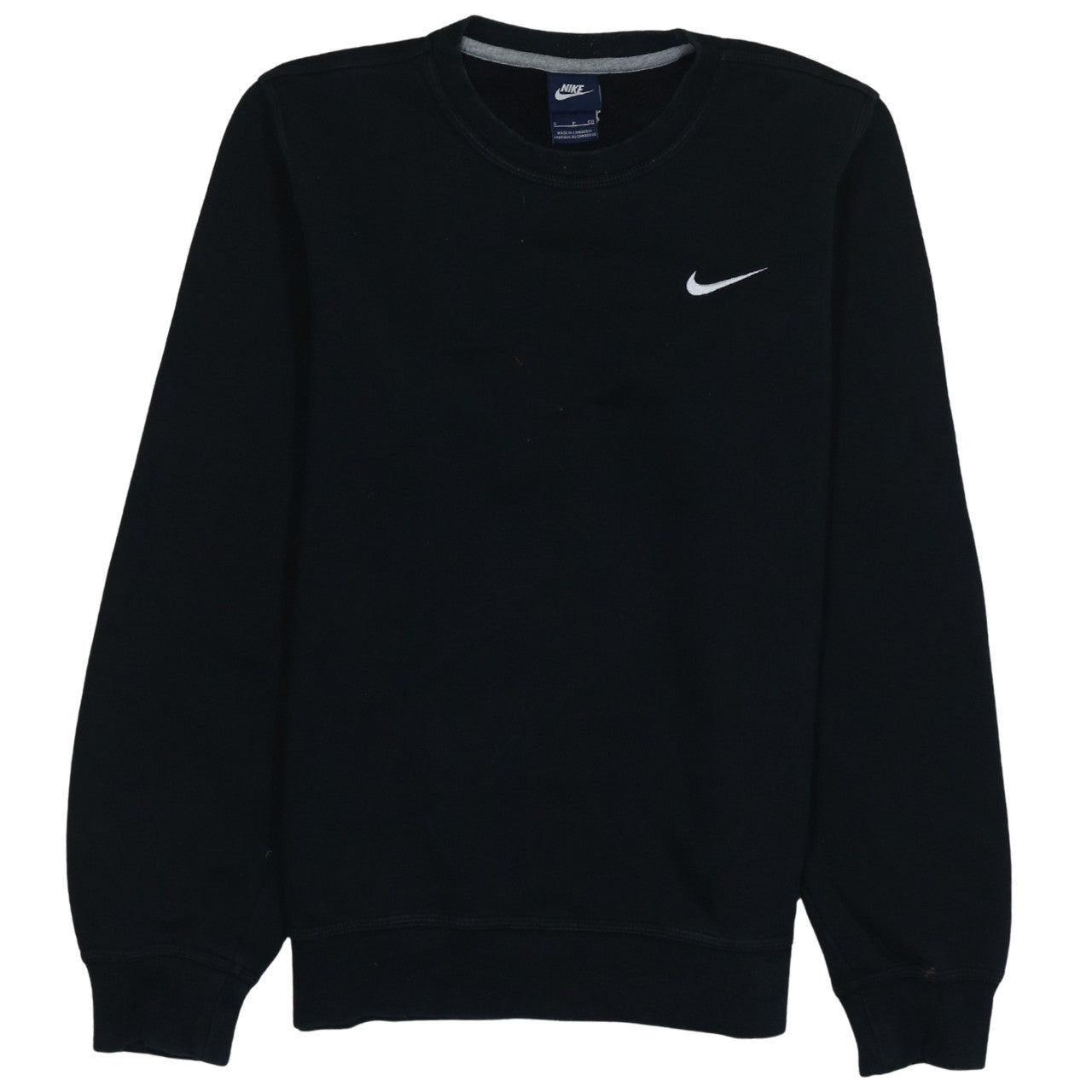 Mens UK Size S Nike Black Pullover Sweatshirt
