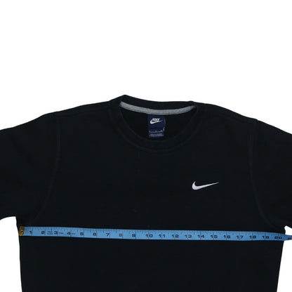 Mens UK Size S Nike Black Pullover Sweatshirt