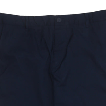 Puma Men's Blue Chino Trousers 36x32 Straight Fit Cotton Blend