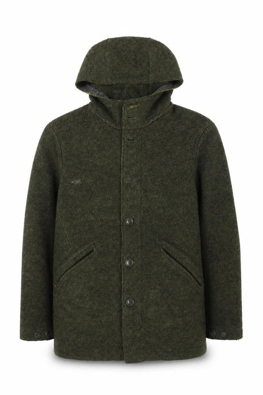 Mens UK Size 2XL Ganesh Green Overcoat