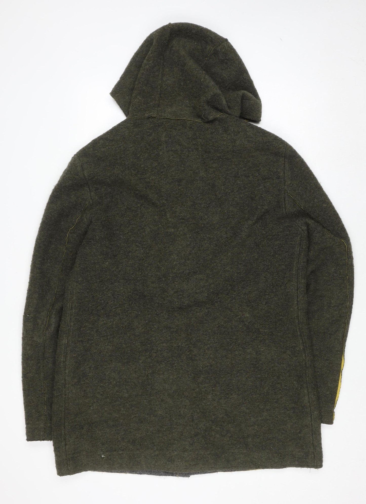 Mens UK Size 2XL Ganesh Green Overcoat