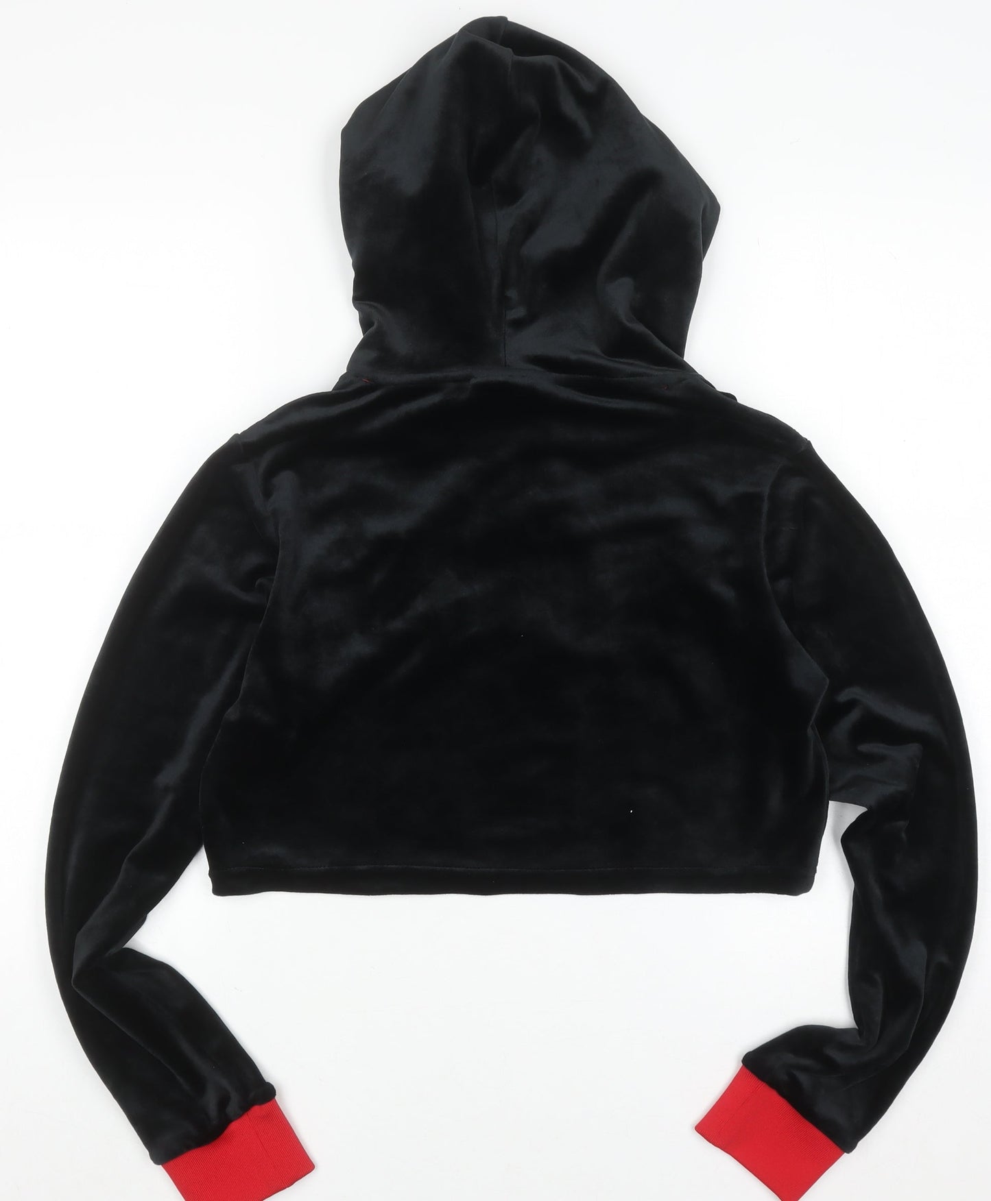 Womens UK Size M FILA Black Pullover Hoodie