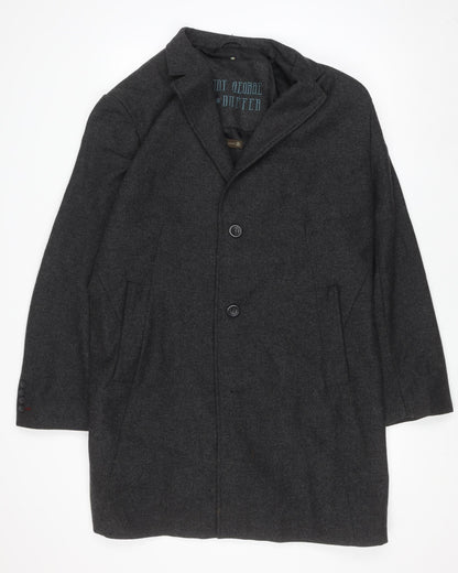 Mens UK Size 2XL Saint George by Duffer Grey Overcoat