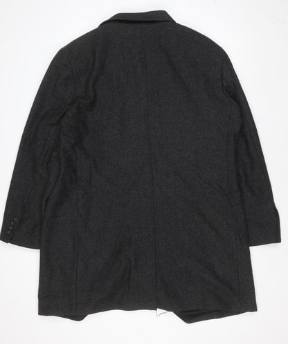 Mens UK Size 2XL Saint George by Duffer Grey Overcoat