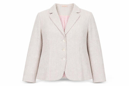 Next Women's Beige Wool Blend Blazer Jacket Size 20
