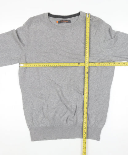 Mens UK Size M Ben Sherman Grey Pullover Jumper