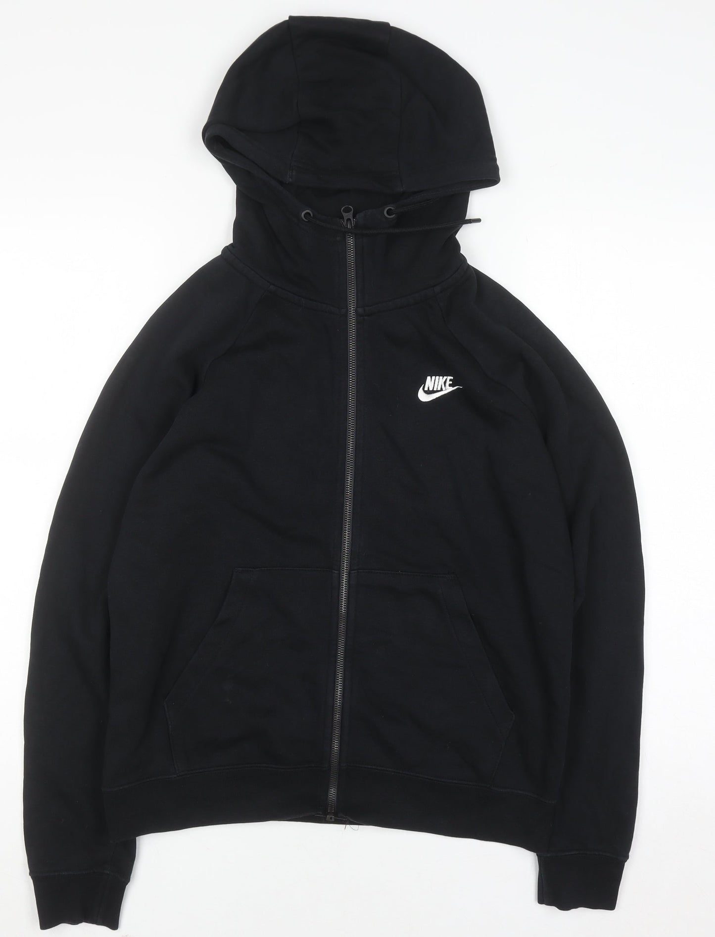 Mens UK Size S Nike Black Full Zip Hoodie