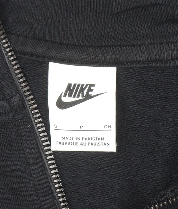 Mens UK Size S Nike Black Full Zip Hoodie