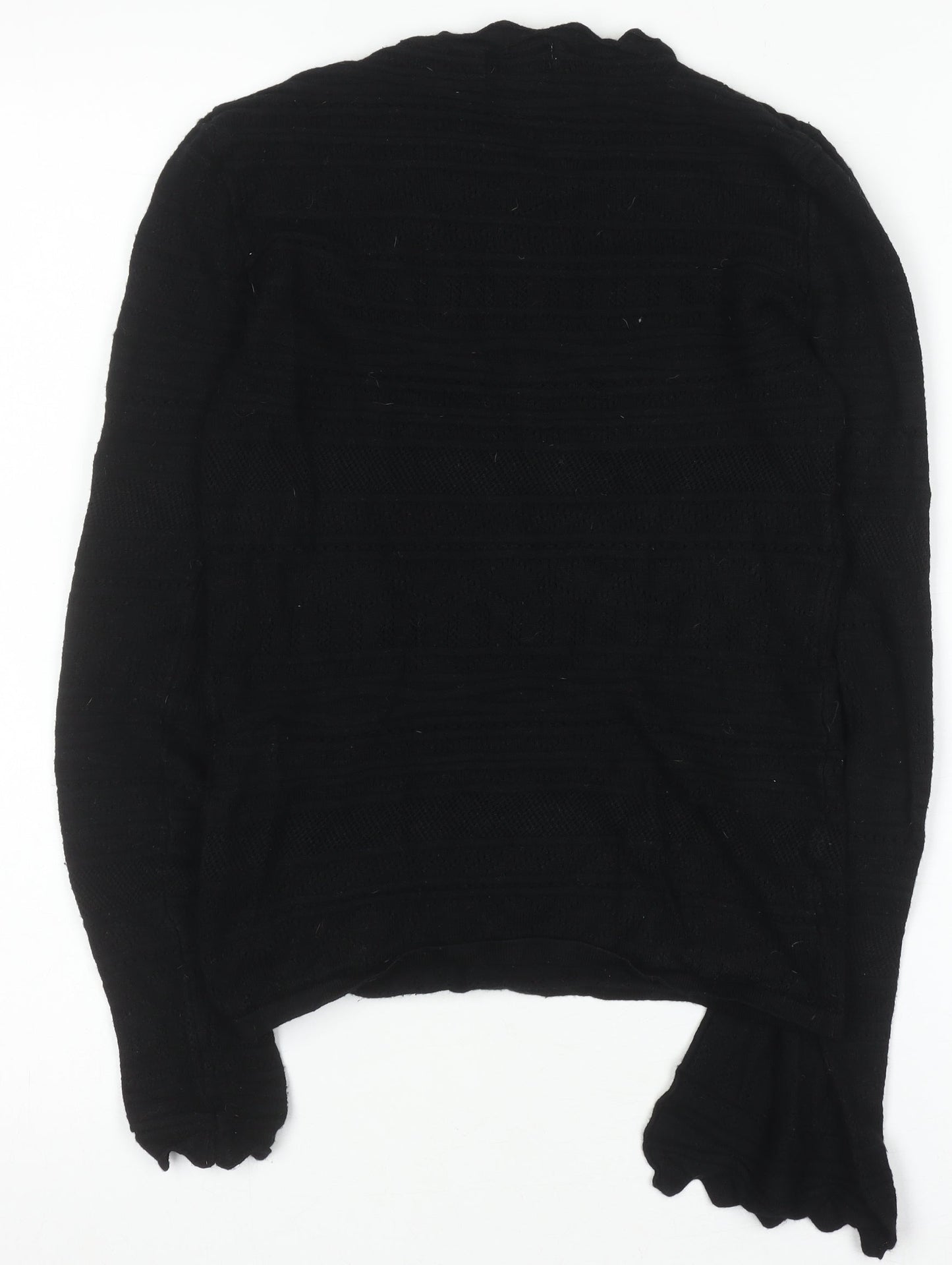 Womens UK Size 10 Warehouse Black Pullover Jumper