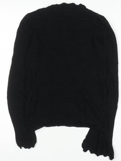Womens UK Size 10 Warehouse Black Pullover Jumper