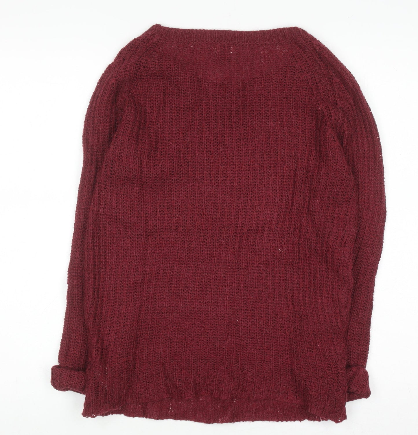 Womens UK Size 10 ASOS Red Pullover Jumper