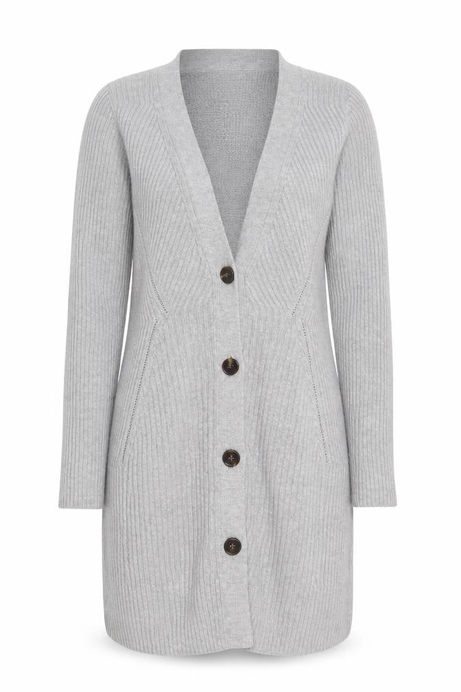 Womens UK Size XS Banana Republic Grey Cardigan Jumper
