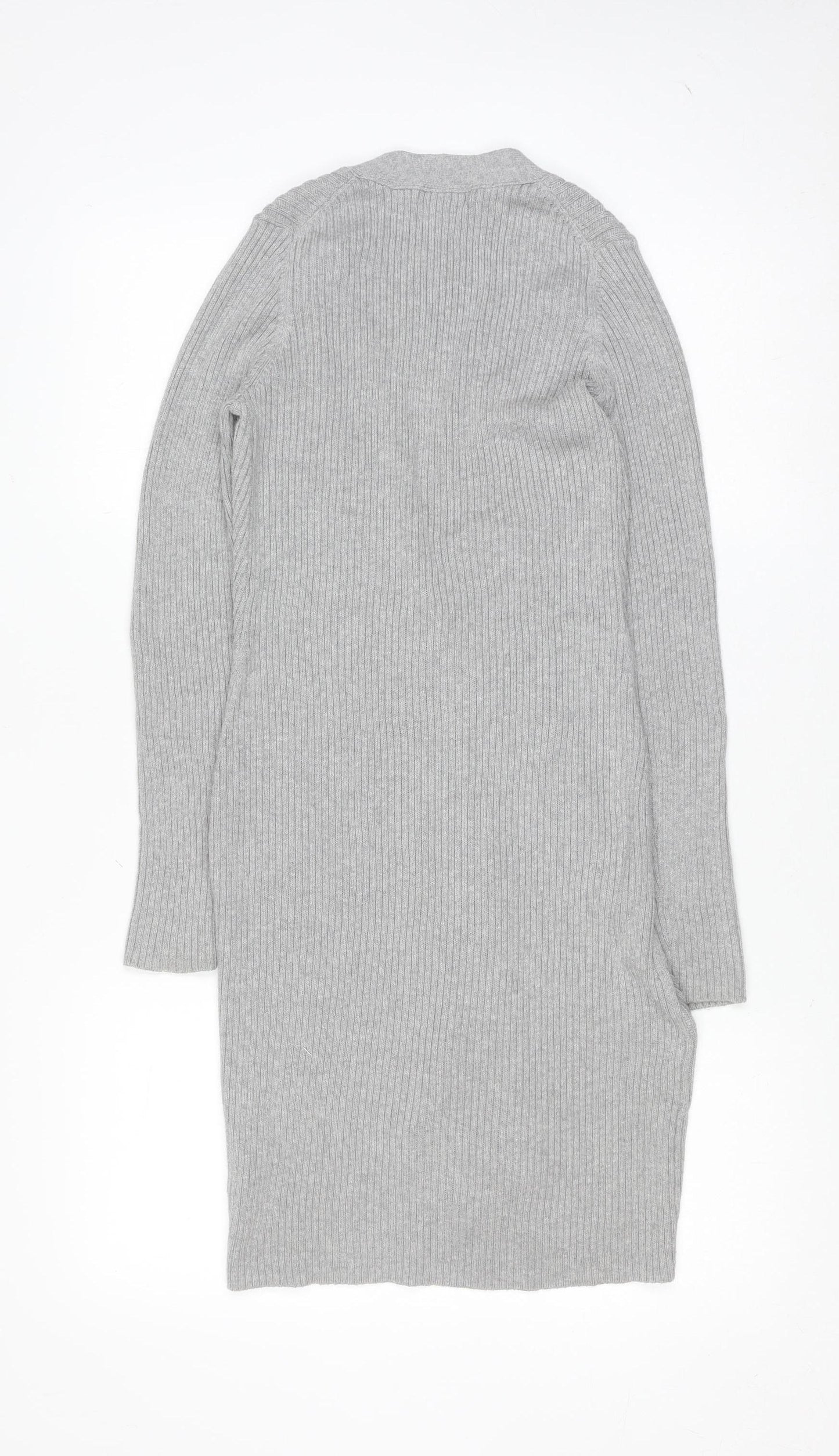 Womens UK Size XS Banana Republic Grey Cardigan Jumper