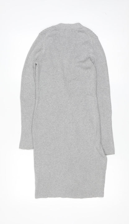 Womens UK Size XS Banana Republic Grey Cardigan Jumper