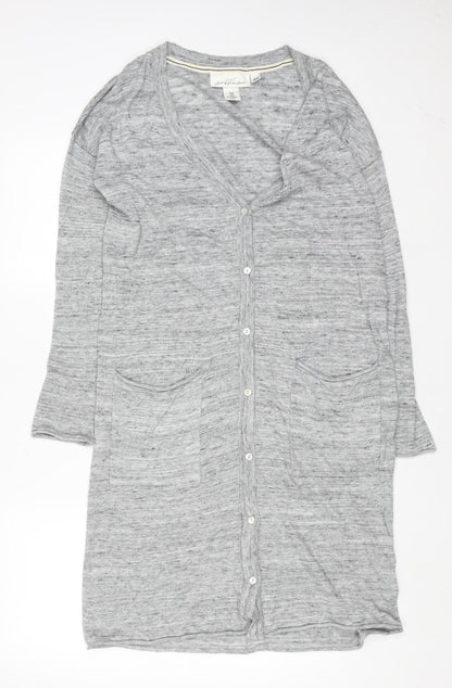 Womens UK Size 12 H&M Grey Cardigan Jumper