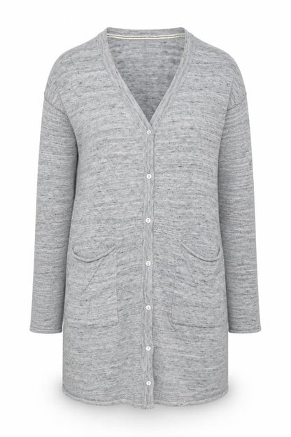 Womens UK Size 12 H&M Grey Cardigan Jumper