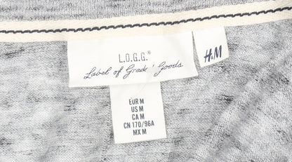 Womens UK Size 12 H&M Grey Cardigan Jumper
