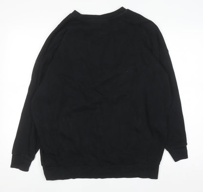 Womens UK Size 8 AC/DC Black Pullover Sweatshirt