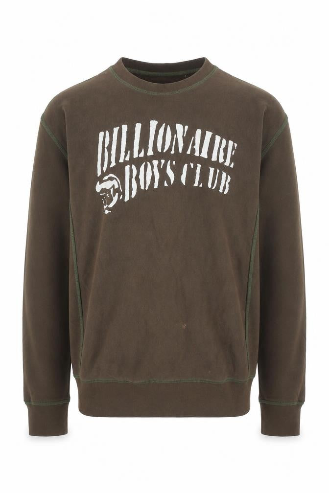 Mens UK Size M Billionaire Boys Club Brown Pullover Sweatshirt