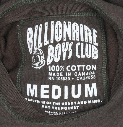 Mens UK Size M Billionaire Boys Club Brown Pullover Sweatshirt