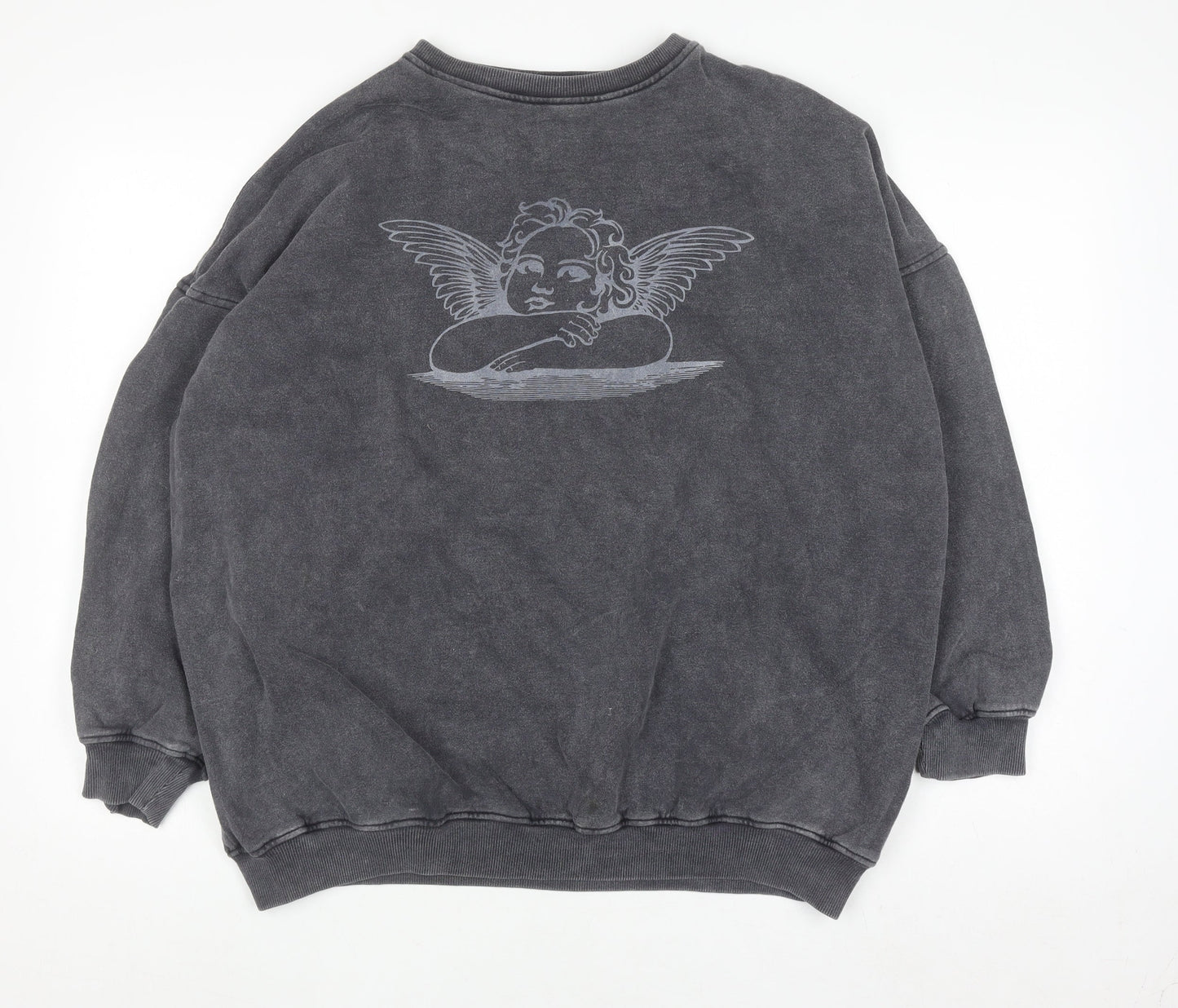 Womens UK Size S Motel Grey Pullover Sweatshirt