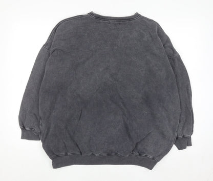 Womens UK Size S Motel Grey Pullover Sweatshirt