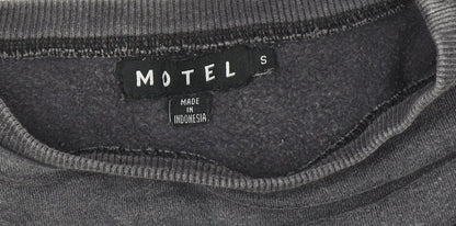 Womens UK Size S Motel Grey Pullover Sweatshirt