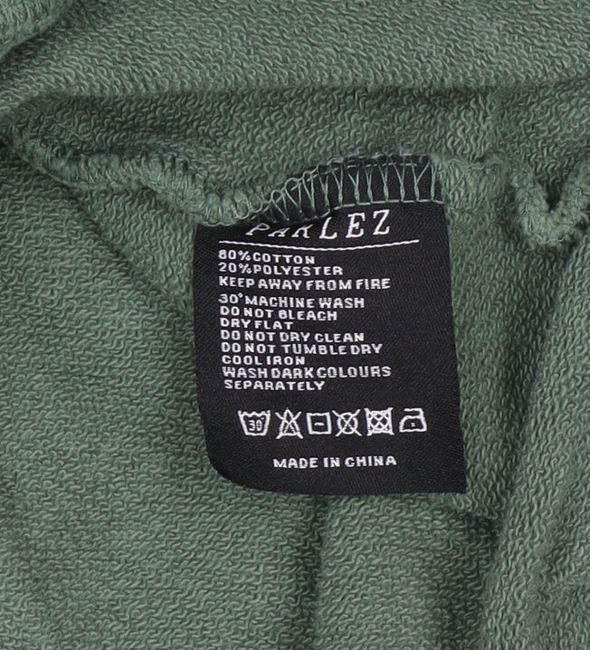Mens UK Size M Parlez Green Pullover Sweatshirt