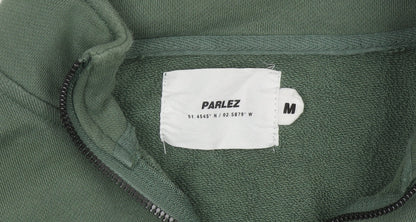 Mens UK Size M Parlez Green Pullover Sweatshirt