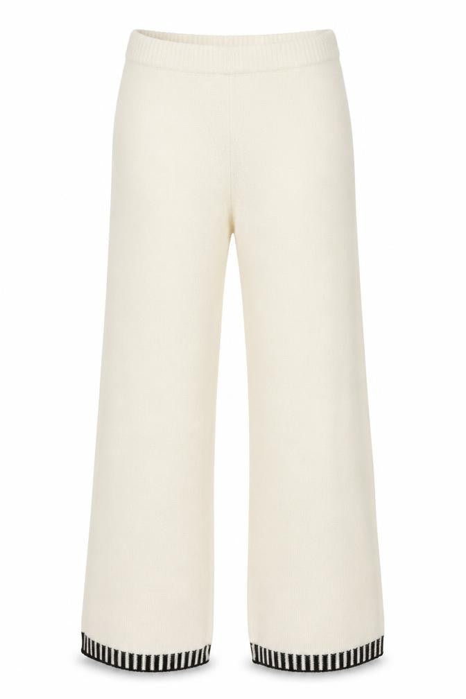 Womens UK Size L Boohoo Regular Fit CasualTravel Ivory Trousers