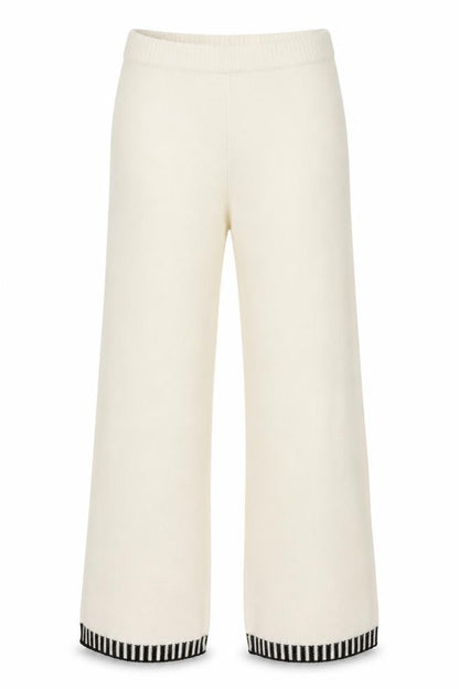 Womens UK Size L Boohoo Regular Fit CasualTravel Ivory Trousers