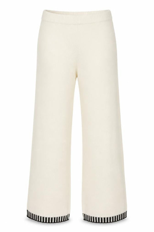 Womens UK Size L Boohoo Regular Fit CasualTravel Ivory Trousers